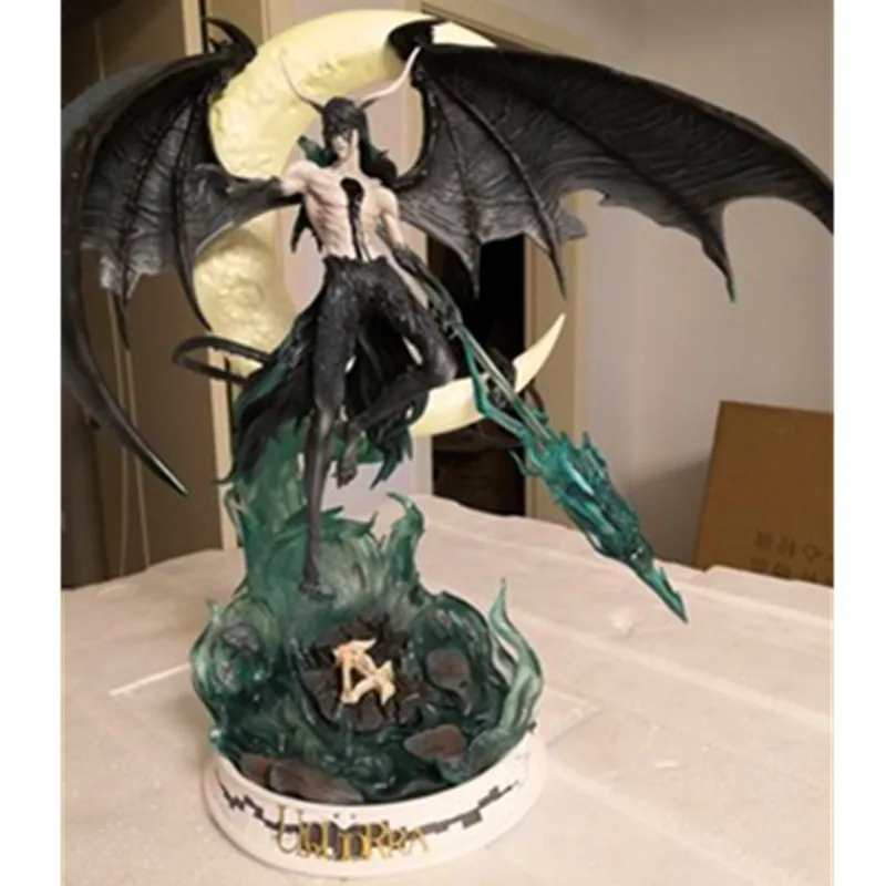 BLEACH Black Wing Big Magic Ulquiorra Cifer GK смола статуя фигурка модель игрушки бойфренд Рождественский подарок X3576