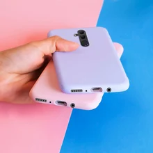 Huawei Mate 20 Lite Durumda Huawei Mate20 Kapak Şeker Renk Yumuşak Silikon Mat arka kapak Huawei Mate 20 Pro 20 Lite Tampon