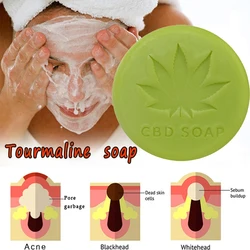 80g Cleansing Handmade Soap Tea Tree Lavender Rose Soap Body Whitening Handmade Soap Moisturizing Oil Control Skin Care