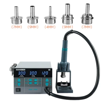 

SUGON 8610DX Mobile Phone Repair Hot Air Soldering Station for Mobile Phone Motherboard Cpu Spiral Air Straight Repair Welding
