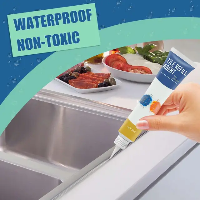 20 Ml Wc -Es Tömítés Szépségű Varrás Ágensek Összekapcsolója Konyha Mosogató Tömítőanyag Padló Csempe Vízálló Habarcs - Image 5