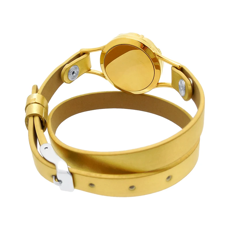 ZP-BS610-4 Diffuser Leather Locket Bracelet