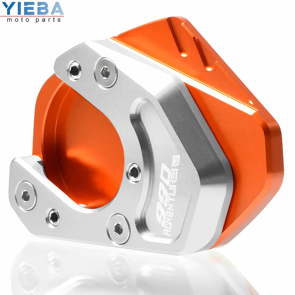 CNC алюминиевый moto rcycle Sidestand Kickstand подставка для ног боковая подставка Увеличьте Мото части для KTM 990 Adventure S 2007 EU 2008 AU