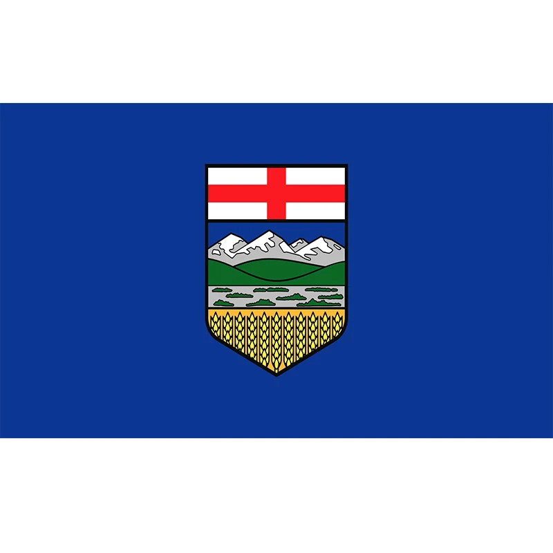 Флаг Альберты Yehoy висит 90*150 см Canada для украшения
