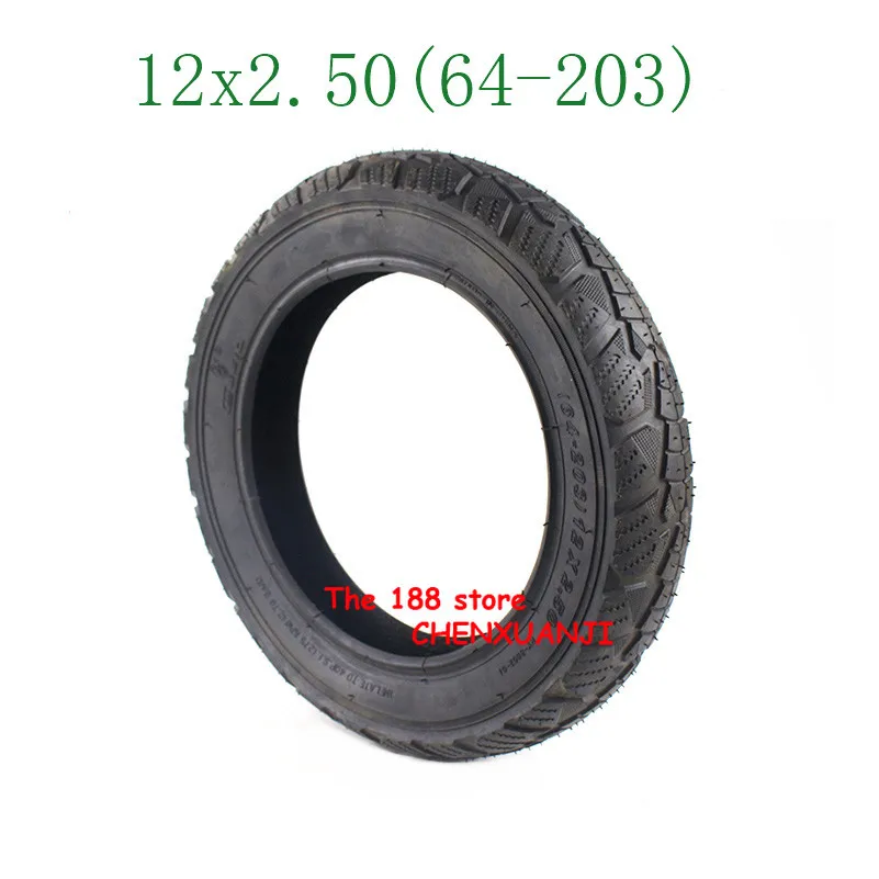 Lightning deliever 12*2,50(64-203) пневматическое колесо шины 12 дюймов, электровелосипед внутренние и внешние шины 12x2,50 шины