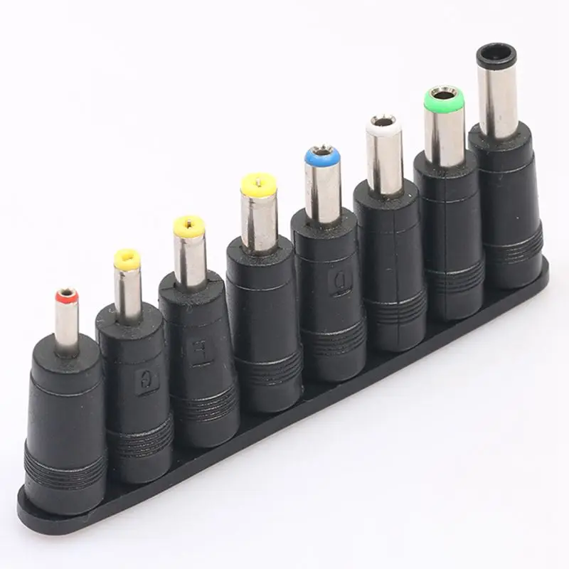 Универсальный 1 комплект = 8 шт./компл. 5pin Jack вилки DC для ноутбука AC наконечники переходника питания разъемы для компьютера ноутбука