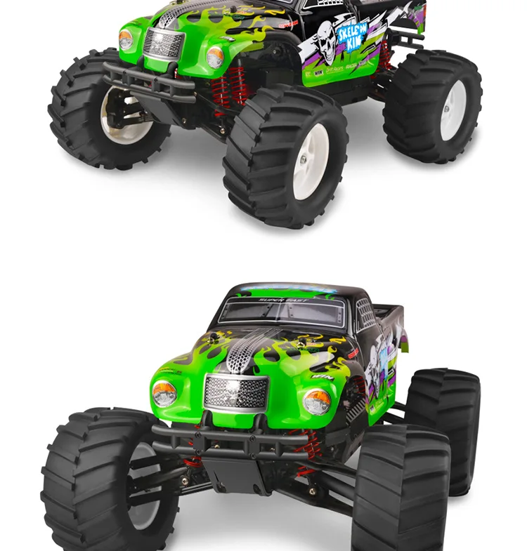 ZT 1/8 2 4G американский bigfoot внедорожные Монстр четырёхколёсный вагончик с модель