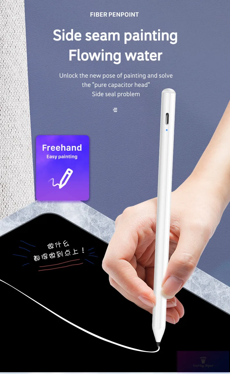 Для iPad карандаш Apple ручка стилус для iPad 9,7 A1893/A1954 для iPad Pro 12,9 A1876 A2014 A1895 A003 для iPad Mini 5 Gen