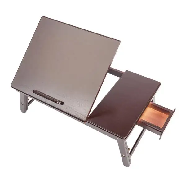 

Retro Adjustable Computer Stand Laptop Desk Notebook Desk Bamboo Desk Tray Laptop Table For Bed Sofa