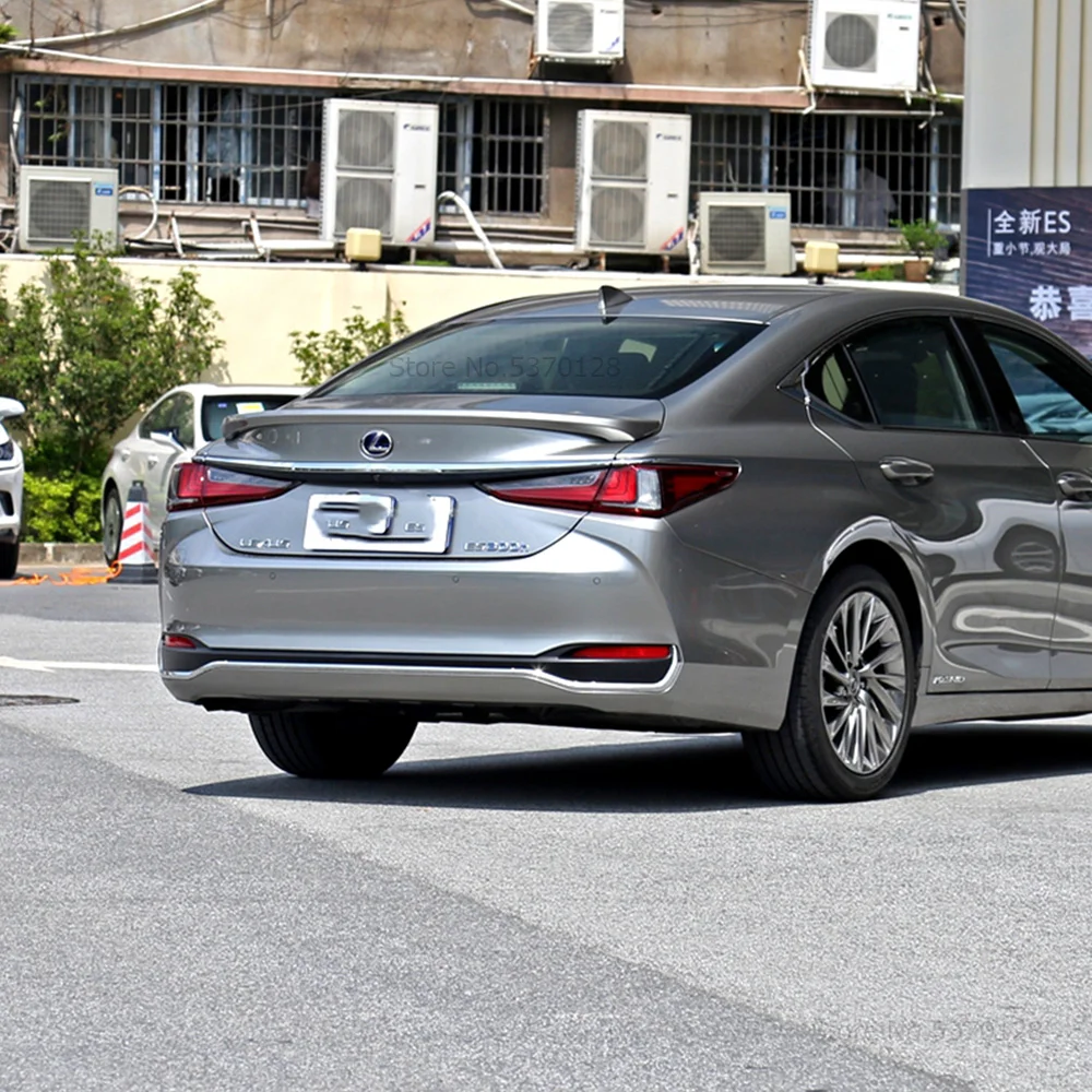 Подходит для Lexus ES260 ES300 ES200 черный спойлер ABS пластик заднее крыло праймер цвет хвост белый спойлер для автомобиля