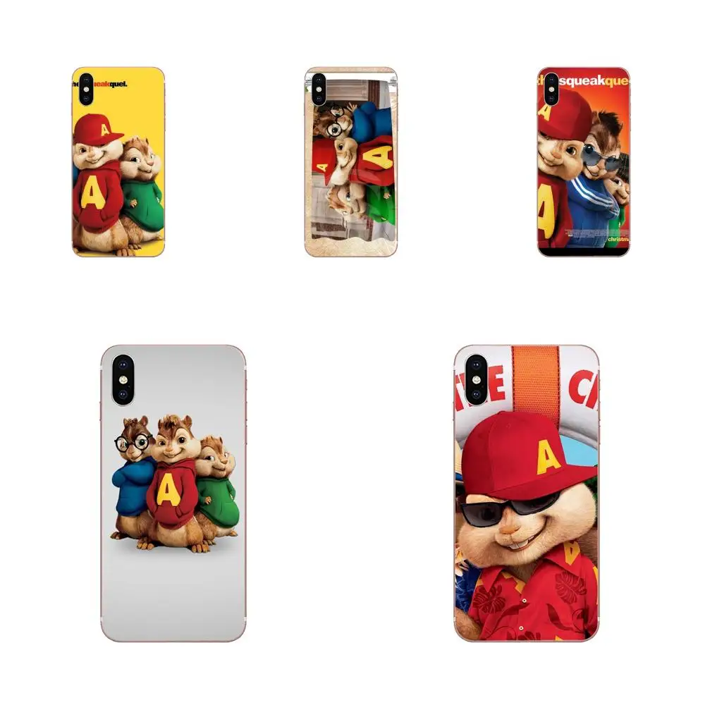 ТПУ модный фильм Alvin и чипсы для Samsung Galaxy A10 A20 A20E A3 A40 A5 A50 A7 J1 J3 J4 J5 J6 J7 2016 2017 2018 |