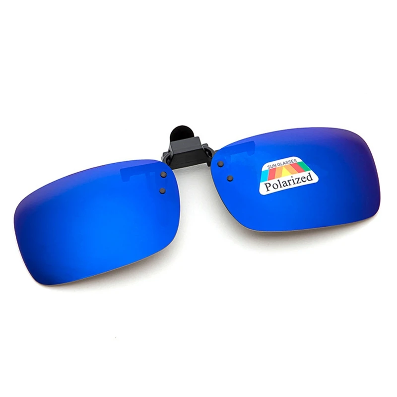 Polarized Clip On Sunglasses Near-Sighted Driving Night Vision Lens Anti-UVA Anti-UVB Car Driver Goggles Sunglasses Clip