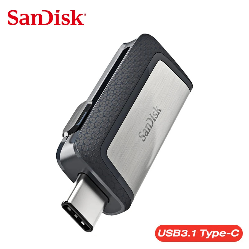 Sandisk OTG type-c usb флэш-накопитель USB 3,1 Многофункциональный usb Флешка 32 Гб 64 Гб 128 ГБ 256 ГБ Совместимость 3,0 флешка