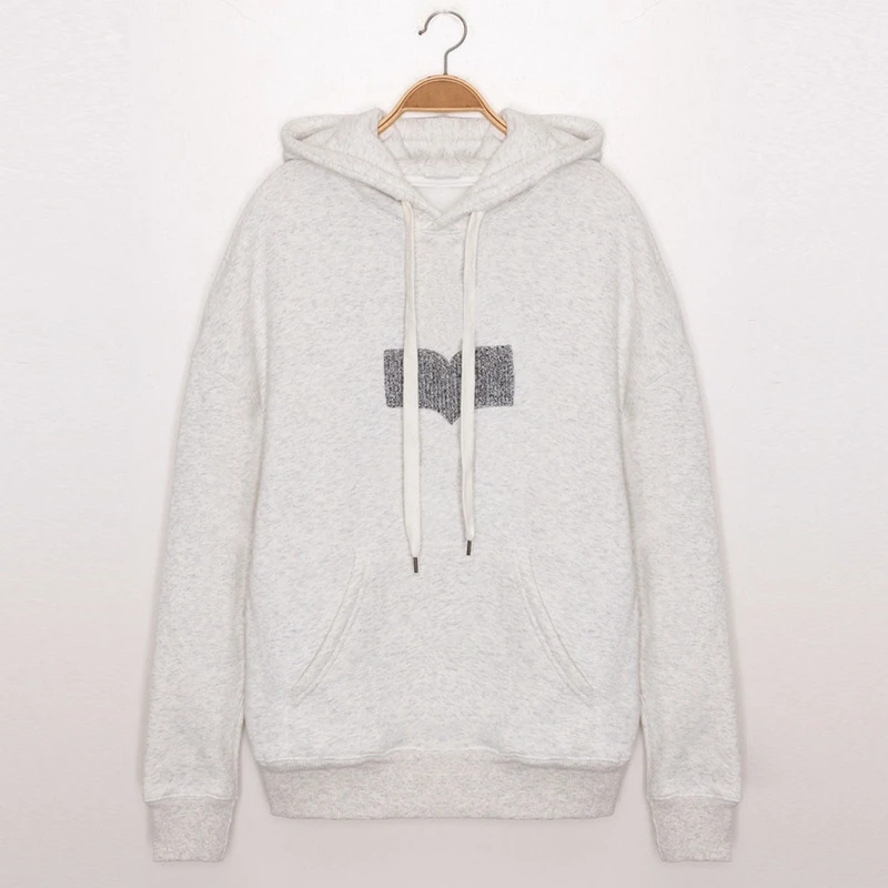 2020 Fall Woman Hooded Sweat 100% Cotton Long