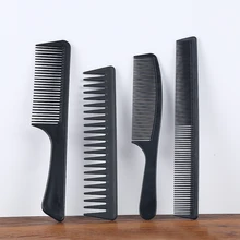 

4PCS/Set The New ABS Material Black Comb Comb Hairdressing Products Comb Anti-knot Comb Set Barber Accessories Hair Massage