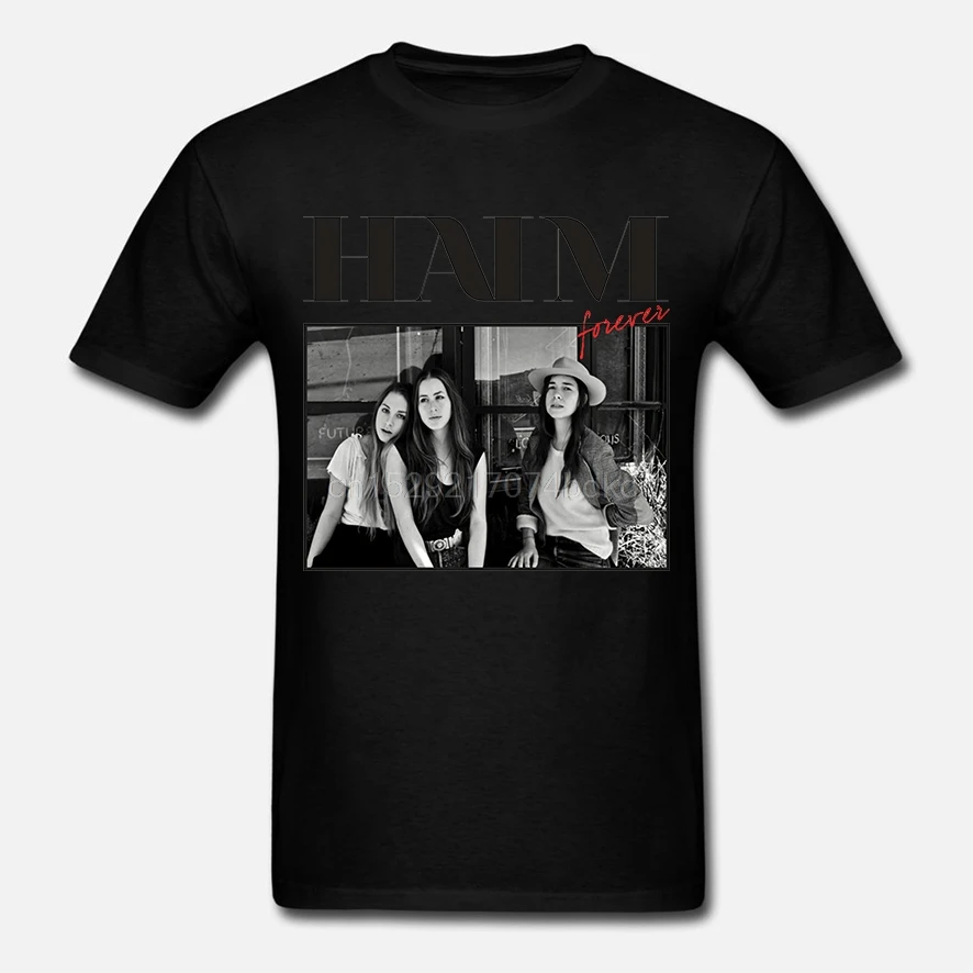 Новинка!! HAIM Forever Pop Rock BandWhite футболка XS-2XL |