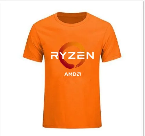Новая популярная черная футболка Amd Gaming Ryzen Cpu 2 для мужчин, Размеры S 3Xl, крутая Повседневная футболка Pride, Мужская футболка унисекс, новая модная футболка свободного кроя