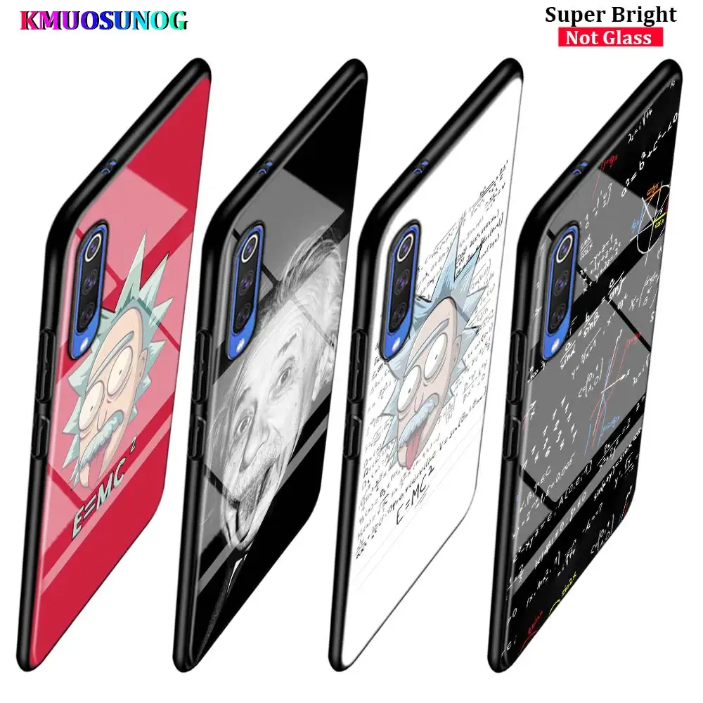 

Mc2 Math Albert Einstein for Samsung Galaxy A80 A70 A60 A50 A40 A20E A2Core A10 Super Bright Glossy Black Phone Case