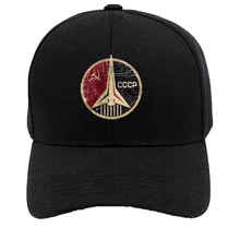 Пользовательские СССР лого Летняя мужская мода Спортивная Кепка бейсбольная Регулируемая Кепка