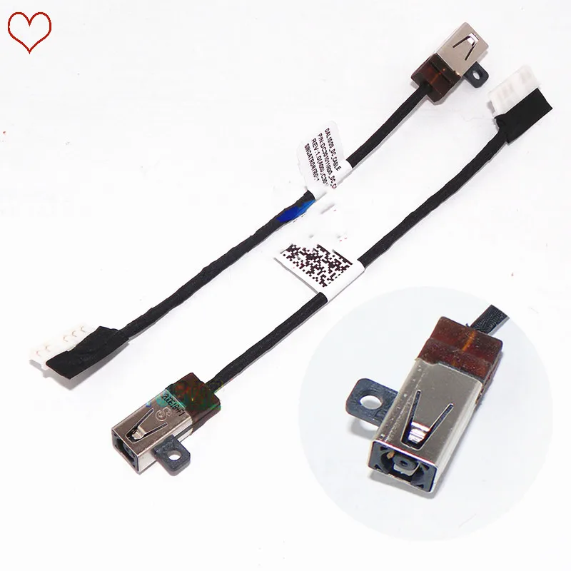 

DC Power Jack Cable For Dell 3480 P89G Vostro 3481 3580 3581 3583 DC Charging Socket Connector Harness