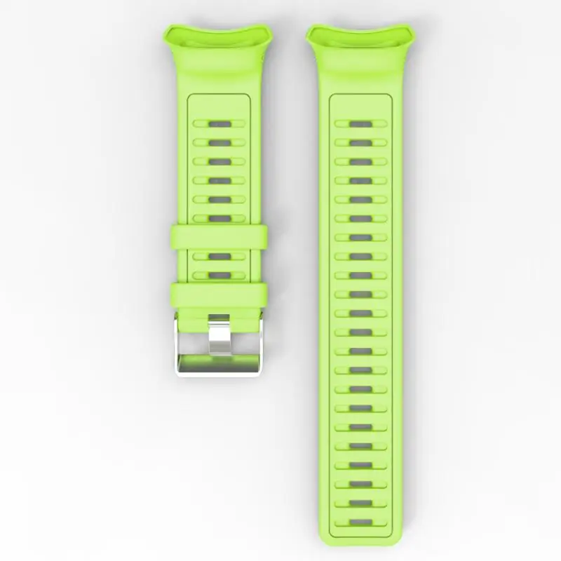 06 GREEN Браслет для Polar Vantage V полосы мягкие силиконовые спортивные дышащие водонепроницаемые ремешки замена Смарт аксессуары для часов - Цвет: 06 GREEN