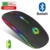 Беспроводная Мышь RGB Bluetooth Компьютерная Мышь Игровая Бесшумная Перезаряжаемая Эргономичная Mause Со светодиодной подсветкой USB Мыши Для ПК Ноутбука