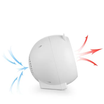 

Mini Ceramic Heater Energy Efficient Space Saving Portable Heater Desktop Display Warm Heater for Living Room Office