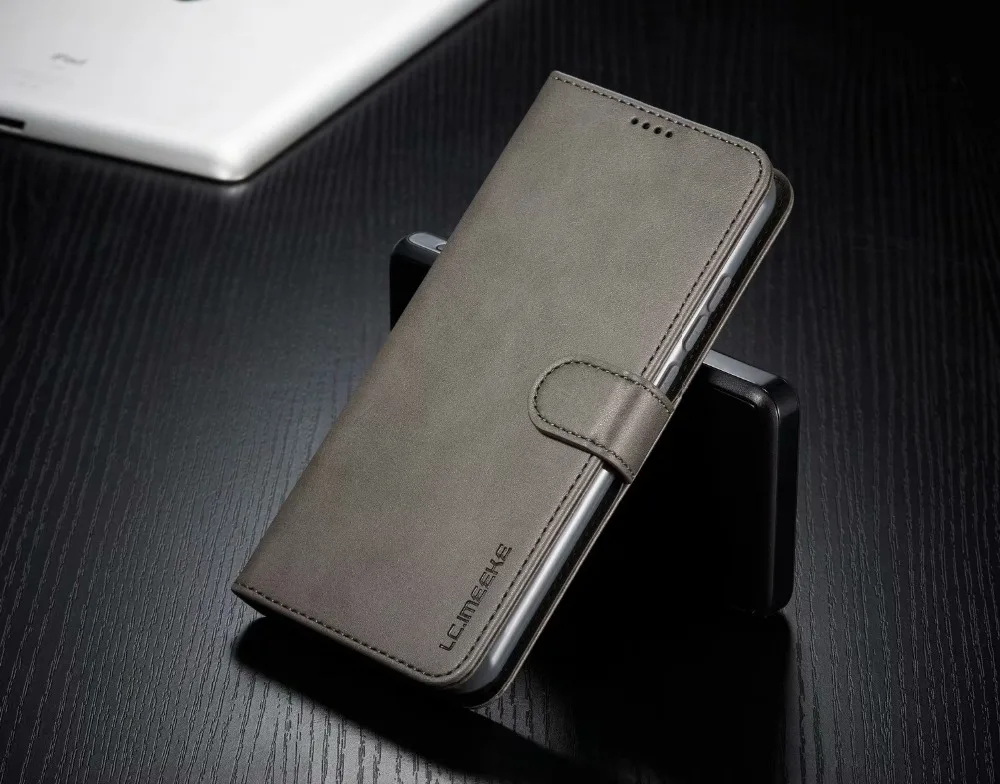 Leather Flip Case For Xiaomi Redmi Note 8 Case Holder Stand Wallet Flip funda redmi Note 8 Pro Back Cover Case