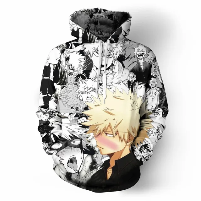 Bakugou ahegao hoodie Clearance