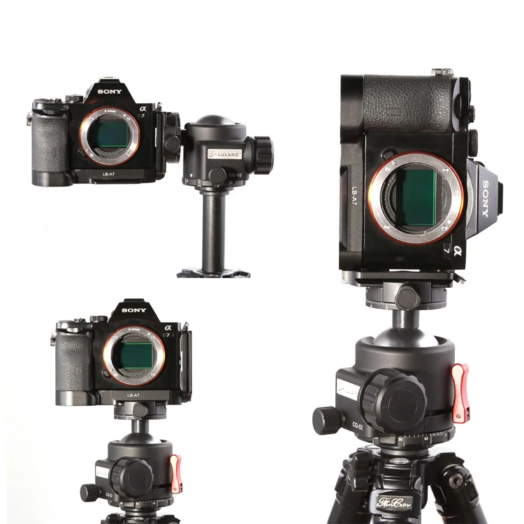 БЫСТРОРАЗЪЕМНАЯ l-пластина кронштейн держатель ручка для Sony A7S A7 A7R RRS совместимая головка штатива