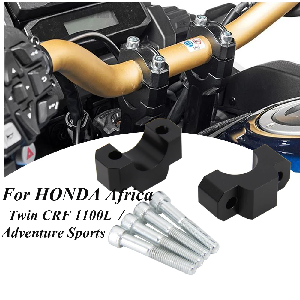 

CRF1100L Handle Bar Riser Clamp Extend Handlebar Motorcycle For HONDA CRF1100L CRF1100L Africa Twin Adventure Sports 2022 2021