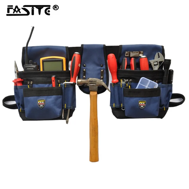 Bolsa de herramientas multifuncional para electricista, bolsa de cintura, soporte de almacenamiento, organizador, Kit de bolsa, envío directo