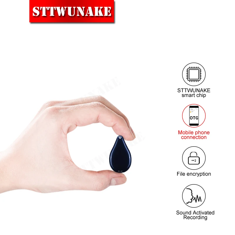 STTWUNAKE Mini Voice Recorder Recording Dictaphone