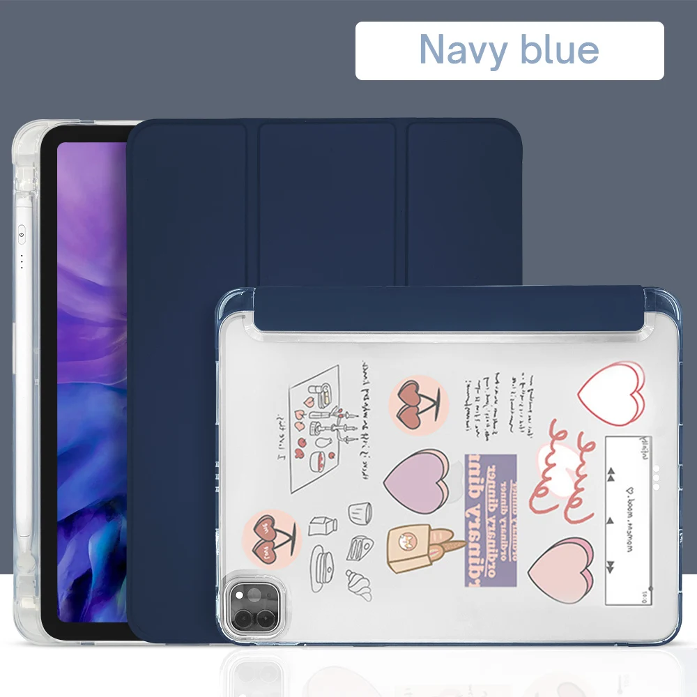 capa 2018 ipad 9.7 5 6th mini 45 ar 4 10.5 10.9 lápis casos