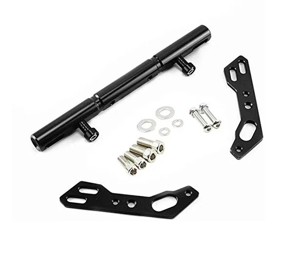 CNC алюминиевый Универсальный аксессуар для мотоцикла Rearview Mirror Mount, Мультифункциональный поперечный стержень, балансировочный стержень, рычаг луча удлинительная палка - Цвет: ST-OT214B