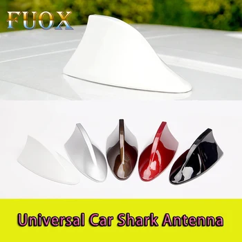 

Universal Car Shark Antenna Auto Exterior Roof Shark Fin Antenna FM/AM Signal Protective Aerial Car Styling for Ford Toyota Kia