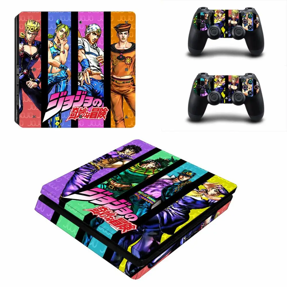 Аниме JoJo странные приключения PS4 тонкий стикер кожи наклейка для PlayStation 4 консоль