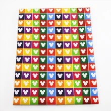 50*145 см полиэфирная хлопковая ткань с принтом животных для шитья, рукоделия своими руками, детская одежда, сумки для подушек, 1Yc414