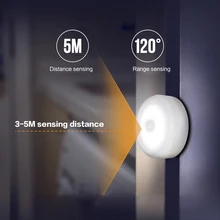 BRELONG светодиодный индукционный Ночной светильник, инфракрасный светильник с датчиком человеческого тела, индукционный ночной Светильник для шкафа, коридора, кухни