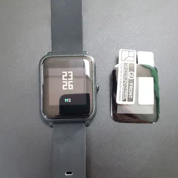 

2/3PCS Silk Screen Protector Protective Film Cover for Hua-mi Amaz-fit Bip Watch R9UA