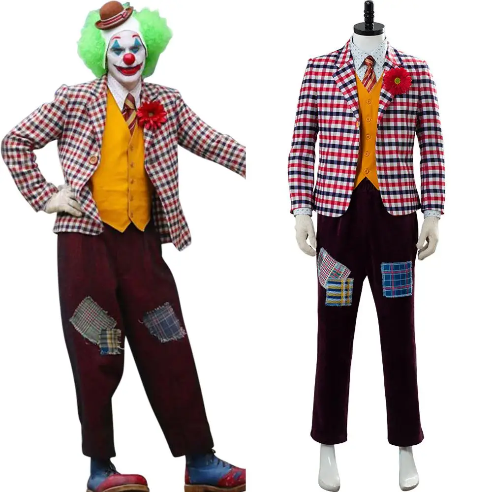 2019 Nieuwe De Joker Cosplay Batman Arthur Fleck Cosplay Volwassen Mannen Vest T-shirt Pak Jas Blazer Broek Pruiken Halloween Kostuums nieuwe Batman Dark Knight Rise Joker Cosplay Partij jas + broek + vest + shirt + Ti 2019 Nieuwe De Joker Cosplay Batman Arthur Fleck Cosplay Volwassen Mannen Vest T-shirt Pak Jas Blazer Broek Pruiken Halloween Kostuums nieuwe Batman Dark Knight Rise Joker Cosplay Partij jas + broek + vest + shirt + Ti