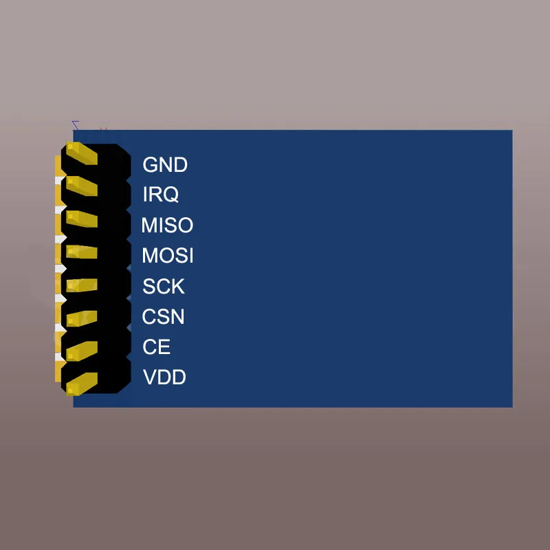 2,4 GHz nRF24L01P беспроводной РЧ модуль для сети 2,4G SPI 1mW 120m приемопередатчик с PCB антенной SMD передатчик и приемник