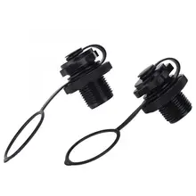 2pcs Replacement Screw Air Valve for Inflatable Rubber Dinghy Raft Pool Boat Boston Valve