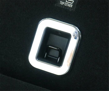 

Trunk Pothook Decoration Cover Trim for Jeep Compass 2017+ Stylish Car Sticker Car Accessories Interior Decoration Brand New