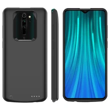 6500 мАч зарядное устройство чехол для Xiaomi Redmi Note 8 Pro power Case резервного питания банк чехол для Redmi Note 8 Pro power case