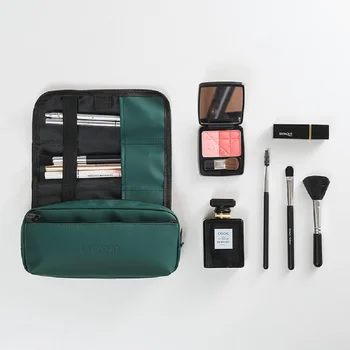 

New multi-layer cosmetic bag small square bag multi-function travel toiletries storage bag,toiletry beauty kit box.dropshipping