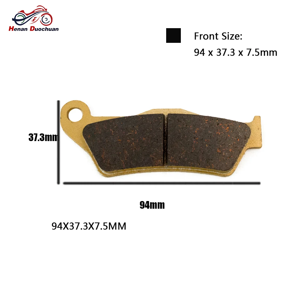 Мотоциклетные передние и задние тормозные колодки для EXC F 250 350 R 450 400 525 2004 2007 / 500 2012