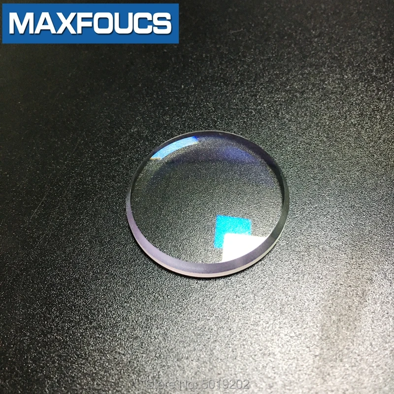Dobro do Relógio da Abóbada Azul da ar com o Chanfro Maior da Borda do Relógio Parte o Cristal da Safira 31.5×3.9×2.8mm com Revestimento Vidro 31×4.6×3.7mm