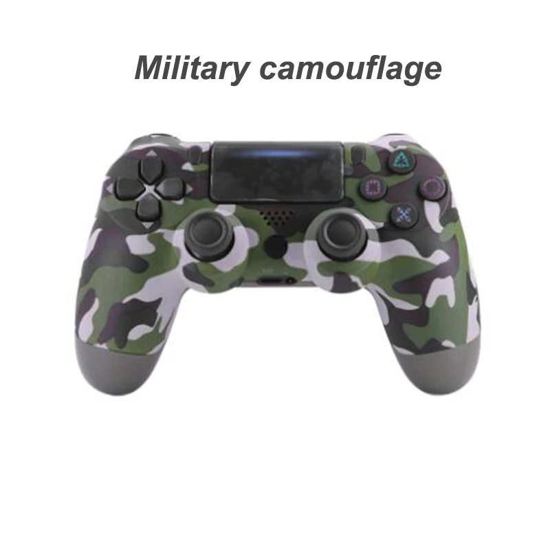 Military Camouflage Беспроводной Bluetooth Gampad для PS4 беспроводной игровой джойстик контроллер для playstation 4 Dualshock 4 консоль Прямая - Цвет: Military Camouflage