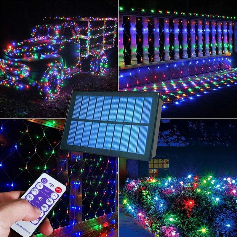 Fairy Lights Net Outdoor Battery Operated